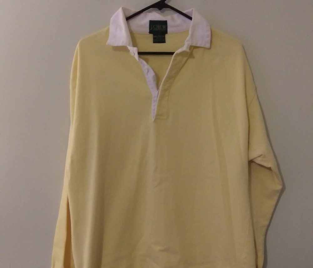 J Crew Outfitters Yellow Long Sleeve Shirt SOLD